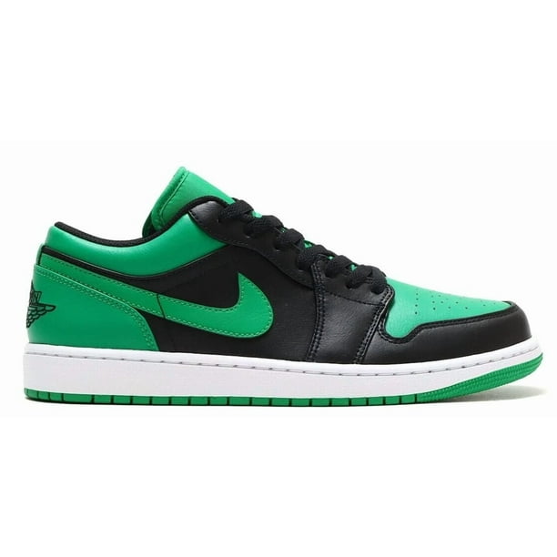 Ni - ke Ni - ke Air Jordan One Low Lucky Green Edition Top Retro Sneakers Trainers Men 9UK