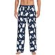 thumbnail image 1 of Fotbe Swan Pantalones de Pijama para Hombre, Pantalones de Dormir, Pantalones de Casa con Cintura Ajustable y Bolsillos-Small, 1 of 6