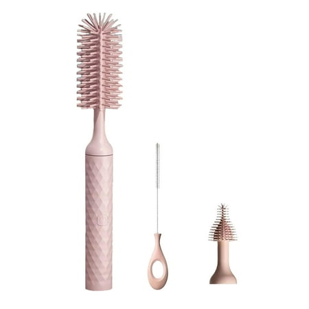 

Soft Brush for Electronics Wall Plate Brush Scrub Brush for Cleaning Stainless Steel Water Bottle Brush Soft Cleaning Brush with Long Handle Dish Soap Kitchen Set Plate for Jewelry Small Brush Long