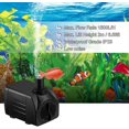 thumbnail image 5 of Bomba de agua sumergible YONGSHENG IPX8 25W 1500L/H 220V 50Hz altura de elevación 2m 3 boquillas, 5 of 5