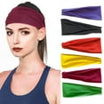 thumbnail image 2 of DESIGNICE Headbands Full Coverage Sweat Band,High Elastic Non-Tightening Head Wraps for Men,Grey, 2 of 4