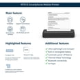 thumbnail image 4 of Impresora portátil HPRT MT810 inalámbrica Bluetooth térmica, 4 of 9
