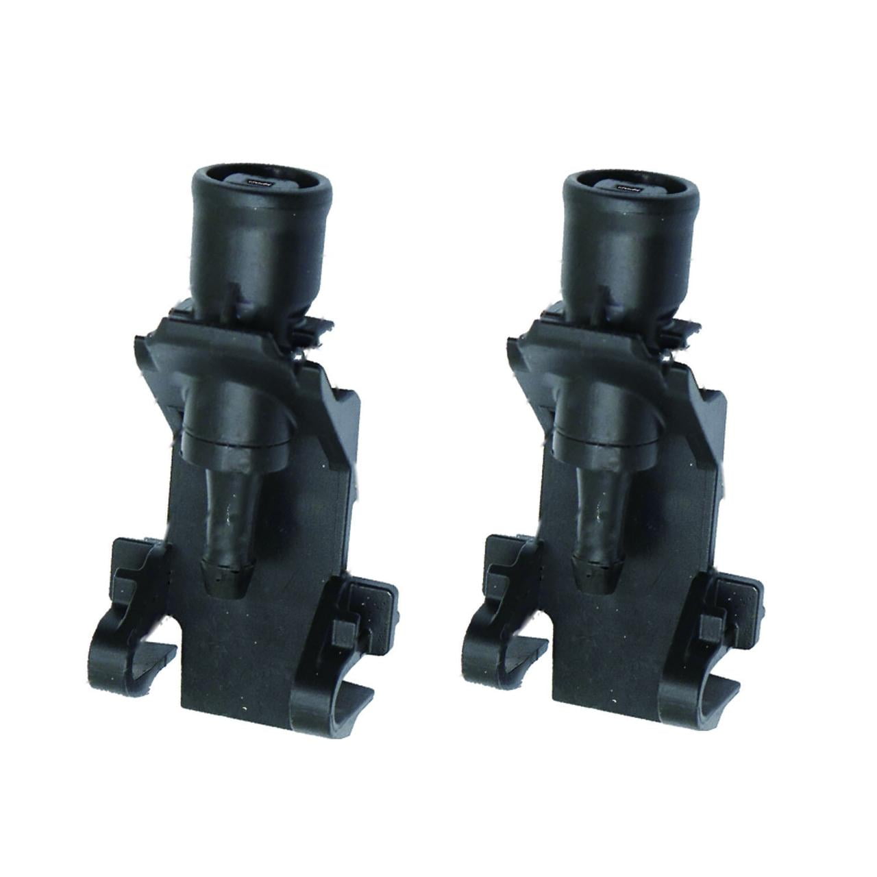 Pair Front Windshield Washer Wiper Spray Nozzle Fit for 1621 Honda