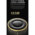 thumbnail image 5 of YUNOVA Gaming Earbuds, IEM Earphones Headphone, IEM for Gaming, HiFi Deep Bass in Ear Monitors with New 10mm Dynamic Driver Detachable Cable for Video Music Church (with mic), 5 of 13