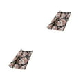 thumbnail image 1 of Guardoinrt Stylish Bronze Floral Fabric for Sewing Peach Blossom Black 1 Meter 2Set, 1 of 1
