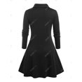 thumbnail image 3 of Abrigo con Falda en Talla Extra y Zipper Rosegal Gabardinas de talla grande, 3 of 5