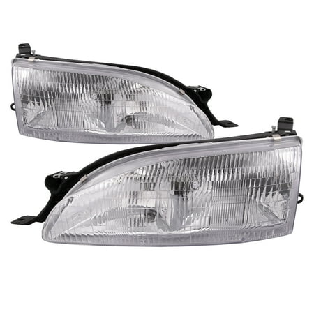 1995 1996 Toyota Camry Headlights Set Halogen Driver Left Penger 1995 1996 Toyota Camry Headlights Set Halogen Driver Left Penger Right Headlamps Pair Embly To2502112 To2503112
