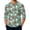 Dark Gray 21#, variant on Mens Christmas Casual Henley Neck Tee Plaid Christmas Tree Print Shirts Relaxed Fit Breathable 3/4 Sleeve Tops for Party Gift Dark Blue S