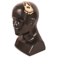 thumbnail image 5 of Sunsoul by Touchstone Indian Bollywood Beautifully Hand Beaten Chaandbaali Moon Inspired Traditional Magical Look Faux Pearls Head Enhancing Bridal Designer Jewelry Jhoomer In Gold Tone For Women., 5 of 5