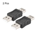 thumbnail image 2 of Uxcell USB a Male to Male Extension Connector, USB Type-A to USB Type-A Male Extender 2 Pack, 2 of 3