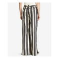 thumbnail image 2 of Lauren Ralph Lauren Womens Striped Twill Wide Leg Pants;6, 2 of 4