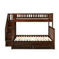 thumbnail image 6 of Woodland Staircase Bunk Bed Twin over Full in Multiple Colors and Configurations, 6 of 7