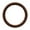 Brown, variant on Thin Ice Feel Car Steering Wheel Cover Silicone Leather Grip Non- Round D Shaped Universal Fit for Comfortable Driving