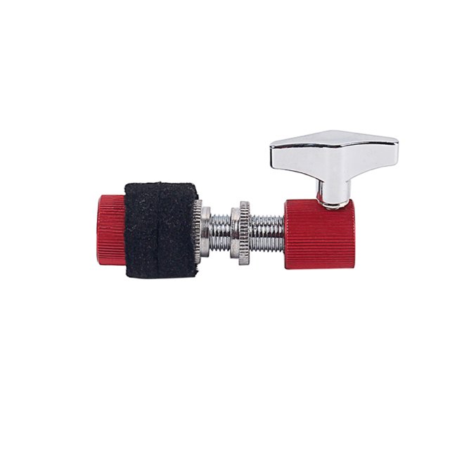 Eigraketly Drum Hi Hat Cymbal Clutches 1/4 pulgadas Instrumento de percusión Soporte Equipo profesional Fijación extraíble Reemplazo de entretenimiento Accesorios para instrumentos musicales Eigraketly OD026143-00