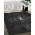 thumbnail image 2 of Ahgly Company Indoor Rectangle Patterned Night Black Area Rugs, 2' x 3', 2 of 6