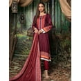 thumbnail image 4 of Linen Pakistani Dresses for Women Ready to Wear Shalwar, Kameez with Dupatta set - Three Piece Suit, 4 of 4