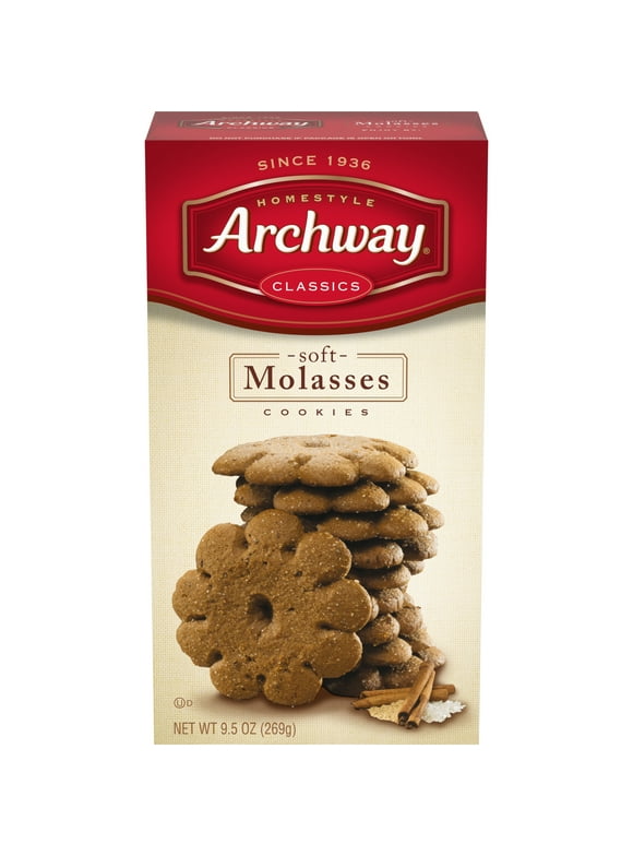Archway Cookies, Soft Molasses Cookies, 9.5 oz
