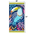 thumbnail image 3 of Better Homes & Gardens Toucan Reverse Print Beach Towel, Multicolor, 72 in x 38 in, 3 of 5