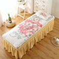 thumbnail image 3 of kusrkot Matelas Rafraîchissant en Soie Glacée pour Lit de Salon SPA Fleur Rouge, 3 of 5
