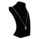 thumbnail image 1 of Collar Cruz Crucifijo Salvador con colgante religioso de cristal Plata, 1 of 10