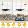thumbnail image 3 of Glass Teapot with Infuser - 1500ml Tea Kettle Safe Tea Pot for Blooming Tea Loose Premium Tea Maker Coffee Pot, 3 of 6