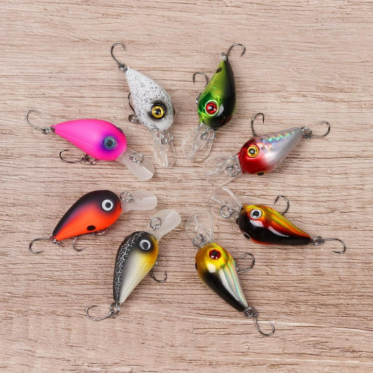 Lure Bait Bass Perch Mini micro ABS Fishing Lure Hard Fishing Lure