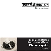 Party Central Club Pack of 288 Form & Function White Airlaid Catering Dinner Napkins 8"