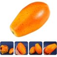 thumbnail image 4 of Fruta artificial Papaya falsa Modelo de papaya simulada Pegamento de PU Papaya Modelo de fruta simulada para arreglos de decoración de fiestas en el hogar Fotografía Prop, 4 of 4