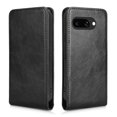 thumbnail image 1 of Folio Phone Case for Google Pixel 9A Magnetic Kickstand Cover with Camera Protection Black, 1 of 7