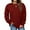 #1 Dark Red, variant on LANREMON Women Plus Size Sweatshirts Plain Long Sleeve Shirts Tops Casual Loose Pullover Black 22 Plus
