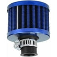 thumbnail image 3 of baomifa-2pcs 12mm Air Filter Cold Air Intake Filter Breather Turbo Vent Compatible with car and Motorcycle Blue, 3 of 4