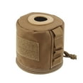 thumbnail image 4 of GUOOL Camping Tissue Case Box Storage Bag Paper Holder Case Hanging Portable Organizer Brown, 4 of 6