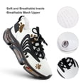 thumbnail image 4 of Pattern Animal Paw Dog Paw Pattern Walking Shoes for Men Woman Lightweight Tennis Fashion Elastic Sports Shoes Cushion Basketball Shoes, 4 of 7