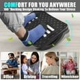 thumbnail image 6 of Foot Rest Under Desk, Office Desk Footrest, Rocking Foot Nursing Stool, Rocker Balance Board, Ergonomic Design for Posture Support, Office and Home Use, 6 of 7