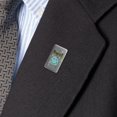 thumbnail image 2 of Oops Smile Smiley Face Officially Licensed Metal Rectangle Lapel Hat Pin Tie Tack Pinback, 2 of 3