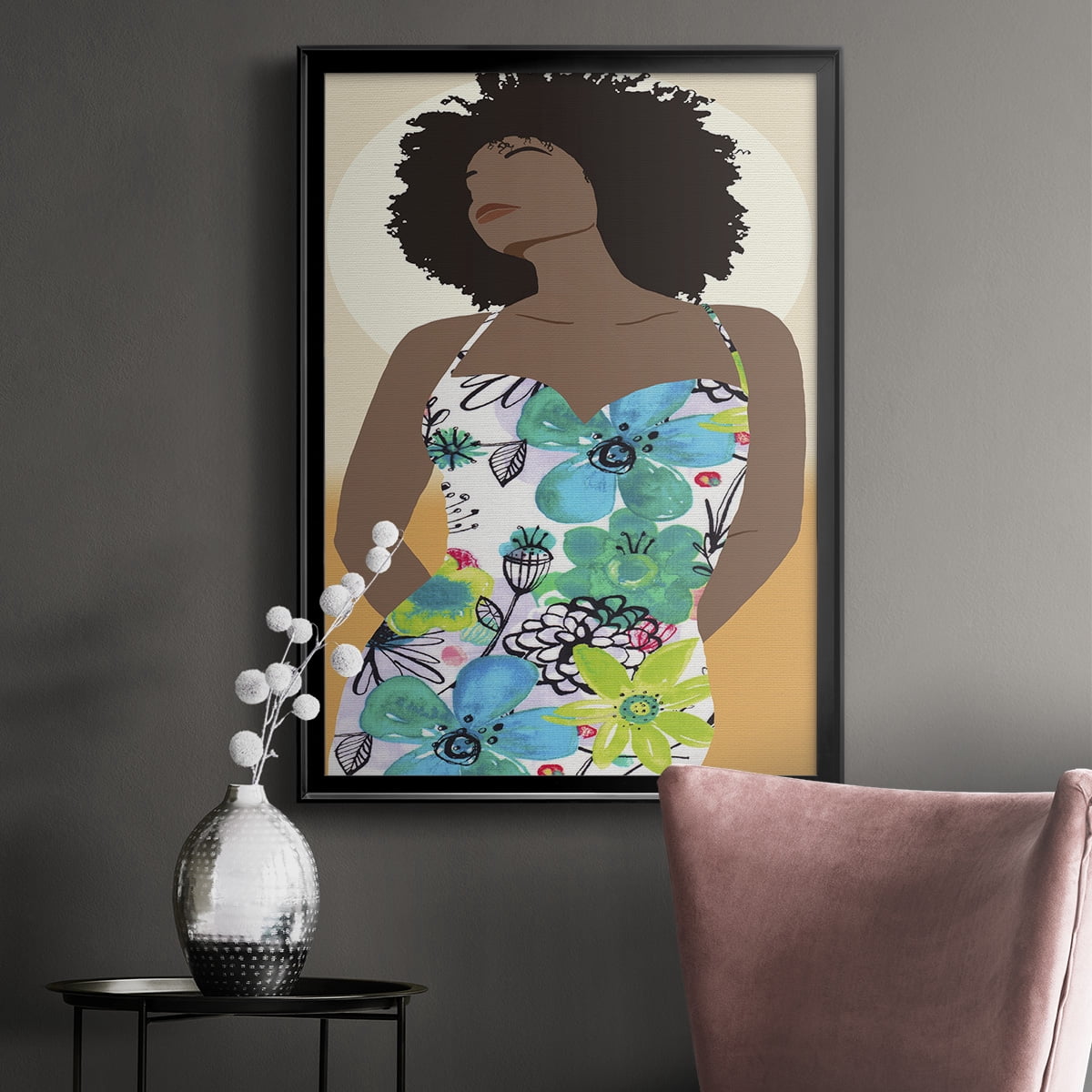 You Go Woman I Premium Framed Print - Ready to Hang