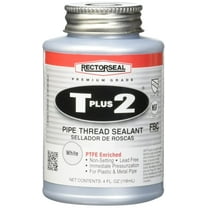 Rectorseal 23631 1/4 Pint Brush Top T Plus 2Pipe Thread Sealant