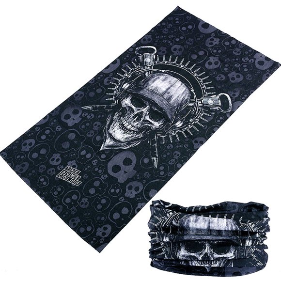 fashionhome Outdoor Digital Anti-wind Headscarf Anti-dust Face Mask Multi-functional Neck Warmer for Cycling Fishing