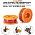 thumbnail image 1 of 4 Uds. Auspicious-worx Wa0010 línea de carrete de repuesto para desbrozadora accesorios de herramientas de jardín ShuxiuWang 8390612455582, 1 of 1
