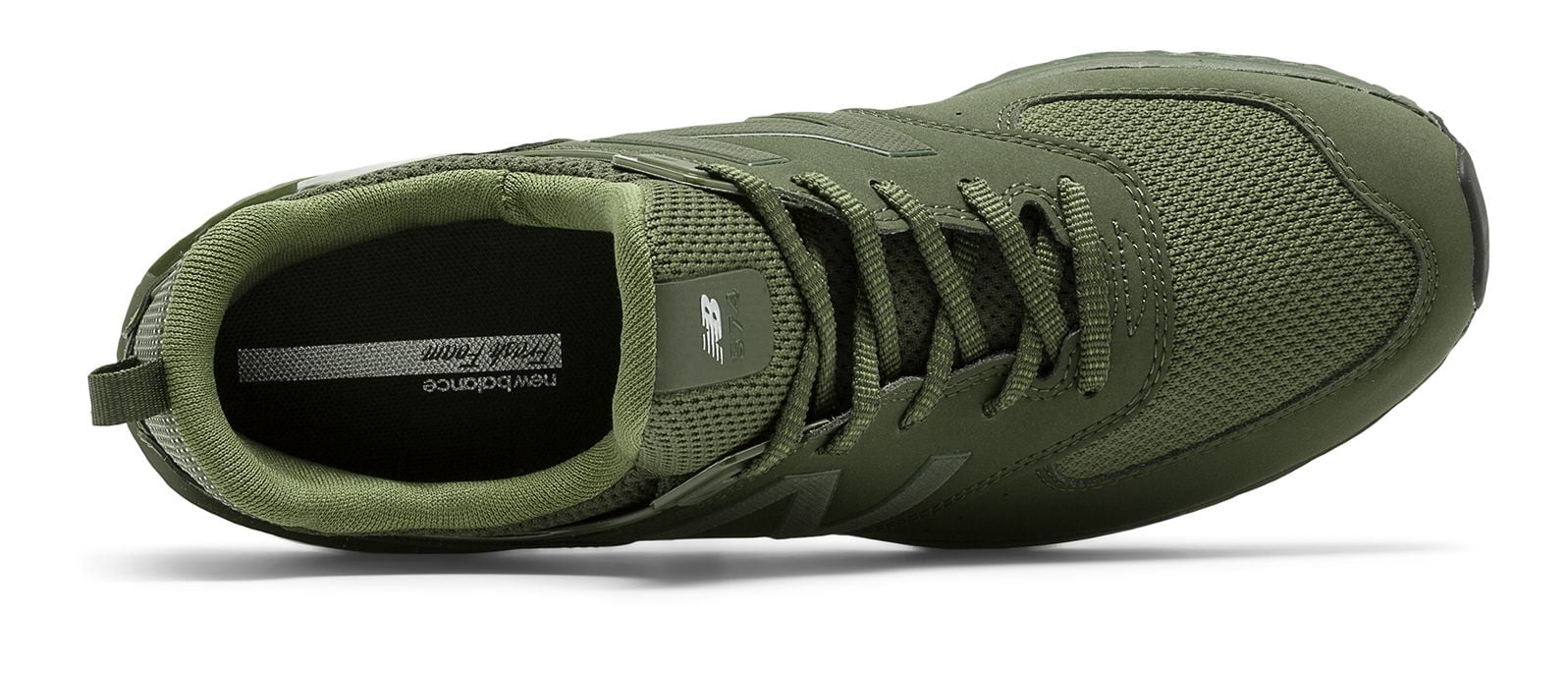 new balance 574 mens green