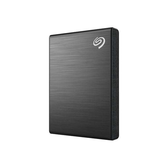 Seagate One Touch SSD STKG1000400 - SSD - 1 TB - external (portable) - USB 3.0 (USB-C connector) - black - with Seagate Rescue Data Recovery