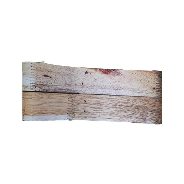 Adhesivos de suelo autoadhesivos grandes y removibles con veta de madera, murales de PVC para paredes 6