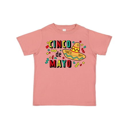 

Inktastic Happy Cinco De Mayo-sombrero Gift Toddler Boy or Toddler Girl T-Shirt