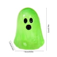 thumbnail image 3 of Dmlowu Halloween Decor Indoor Party Favors - 3 Pack Mini Ghosts Glow in The Dark, Tiny Resin Statue Ornaments Ghost Decor for Shelf Desk Mantel Home, 3 of 6