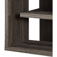 thumbnail image 5 of Set of Monarch Specialties, Accent Side Table, Bookcase, and Accent Table - Dark Taupe, 5 of 5
