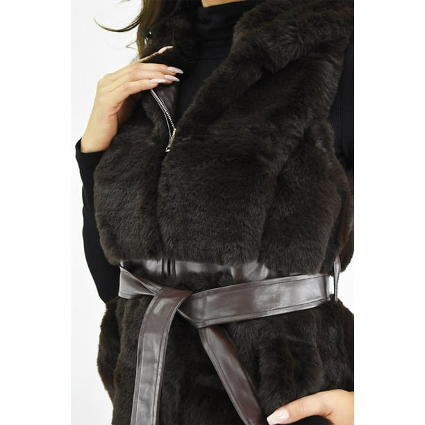 Chaleco de peluche cafe hotsell