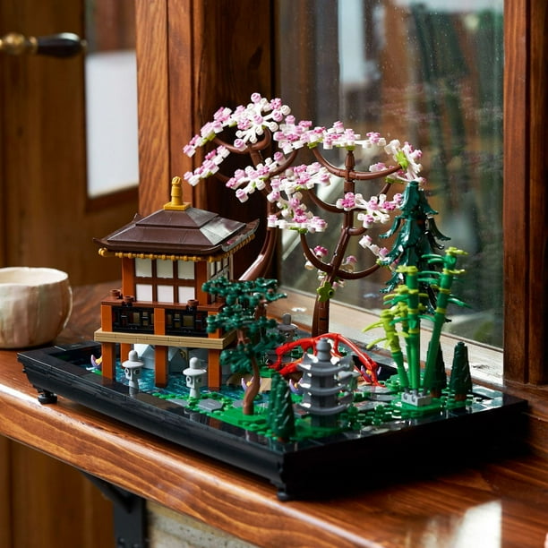 LEGO Icons Tranquil Garden Building Set - Detailed Japanese Zen