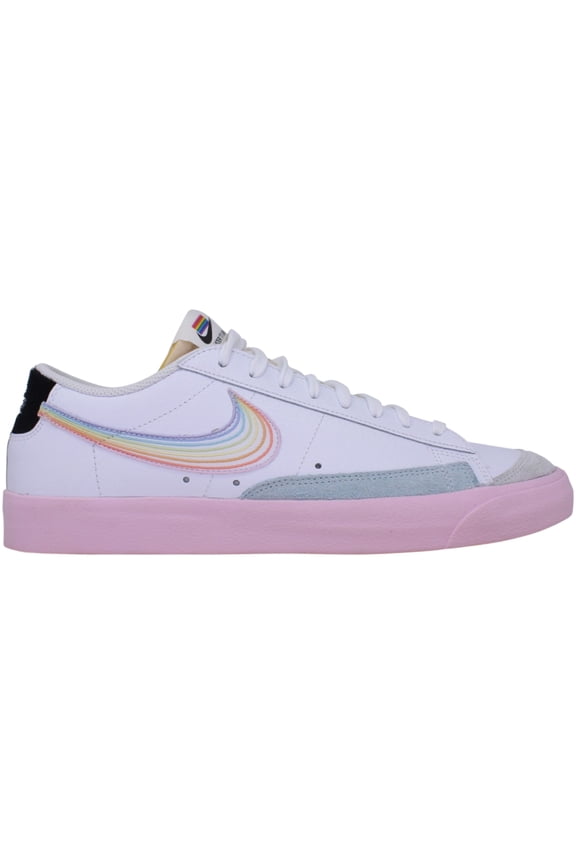 Blazer Low '77 Vintage BT White/Multi-Color DD3034-100 Men's Size 11.5 Medium