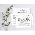 thumbnail image 3 of Inkdotpot 30 Books For Baby Shower Request Cards Bring A Book Instead Of A Card Oh Baby Gender Neutral Baby Shower Invitations Inserts Games, 3 of 6