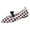 White, variant on Women's Flats Shoes Polka Dots Mesh Ballet Flats Bowknot Pointed Toe Ballerina Flats Closed Toe Comfortable Casual Work Shoes